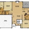 The Aspen New Home Construction Floor Plan in Ballston Lake, NY Saratoga County, NY & Clifton Park, NY