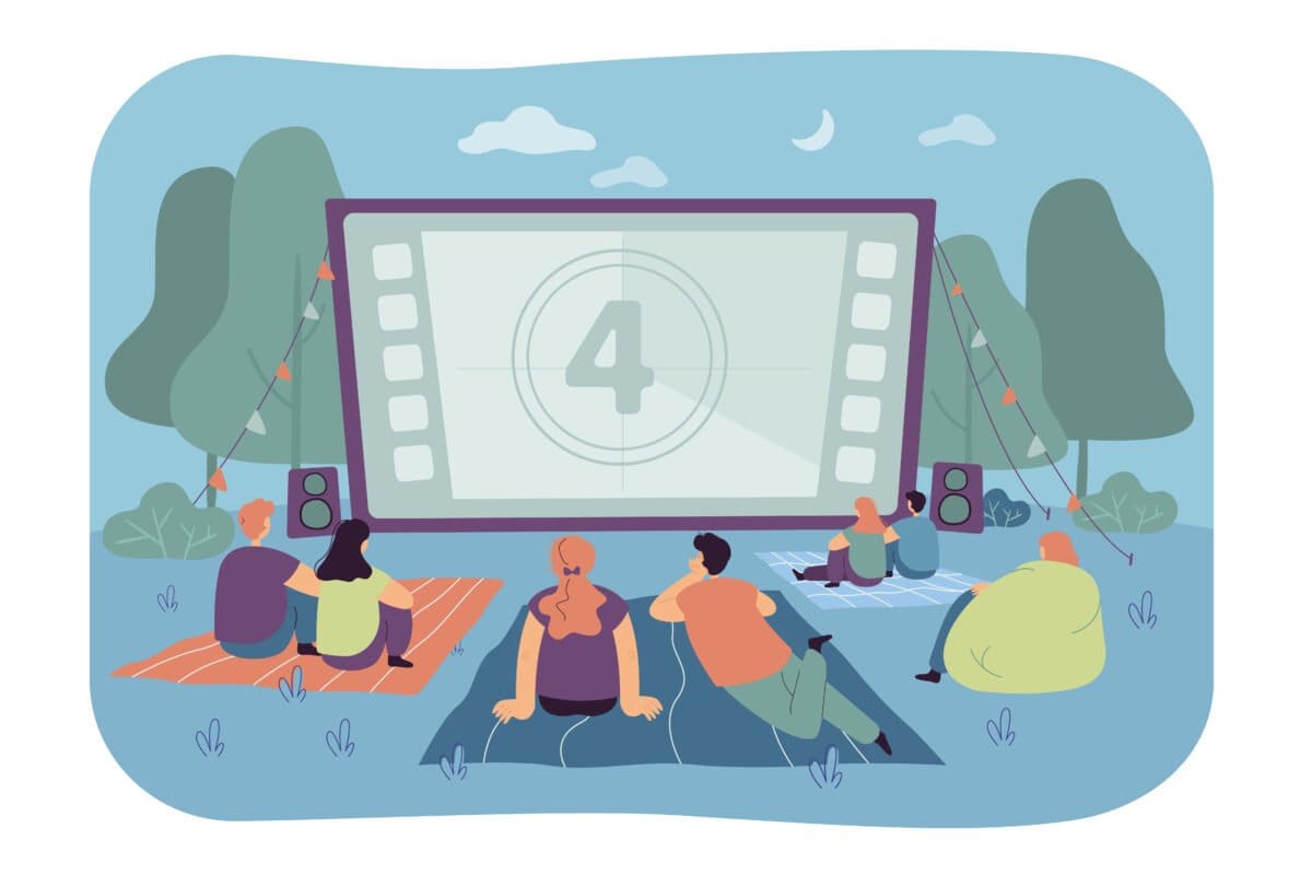 How to Host a DriveIn Movie Night in Your Backyard