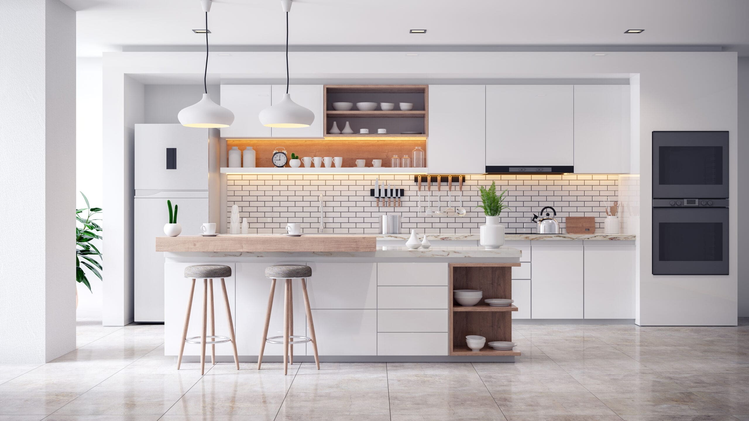 modern kitchen design with personalization